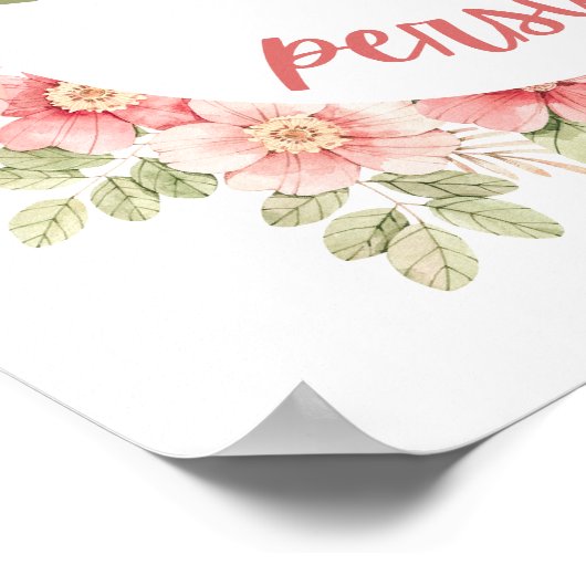 Desondanks bleef ze bestaan poster (Hoek)