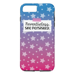 Desondanks bleef ze bij 	iPhone 8/7 plus hoesje