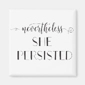 Desondanks bleef ze citaat behouden magneet (Voorkant)