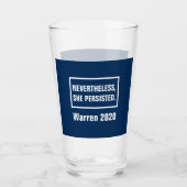 Desondanks bleef ze Elizabeth Warren 2020 vasthoud Glas (Voorkant)
