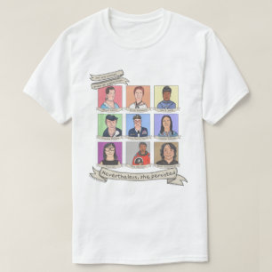Desondanks bleef ze shirt behouden (verschillende