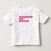 Desondanks bleef ze vasthouden kinder shirts (Voorkant)