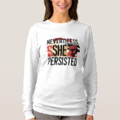 Desondanks bleef ze vasthouden t-shirt (Voorkant)