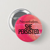 Desondanks hield ze Button aan (Voorkant /achterkant)