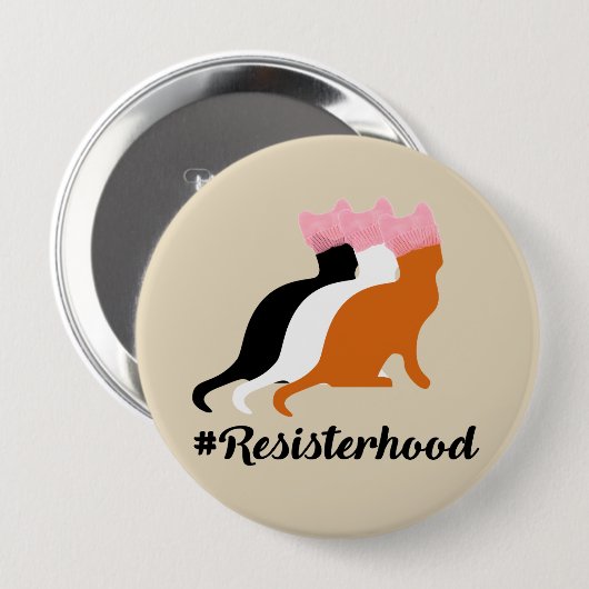 Desondanks hield ze de Button van het Versterking  (Voorkant /achterkant)