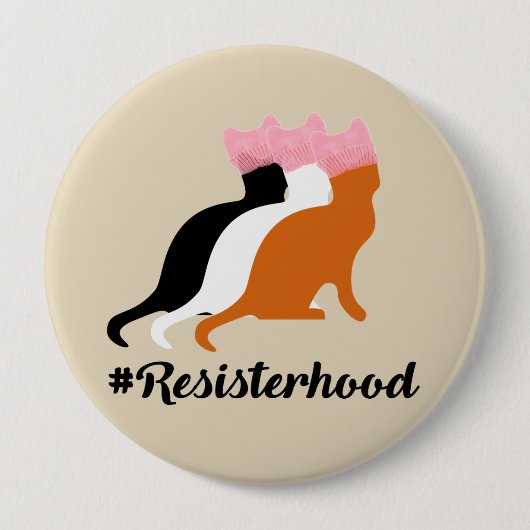 Desondanks hield ze de Button van het Versterking  (Voorkant)