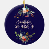 Desondanks hield ze een ornament aan (Achterkant)