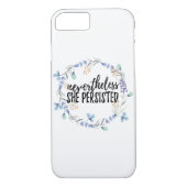 Desondanks hield ze een telefoongeval bij Case-Mate iPhone case (Achterkant)