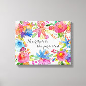 Desondanks hield ze Inspirerend Canvas aan (Voorkant)