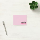 Desondanks hield ze Post-it® notes 4 x 3 aan (Kantoor)
