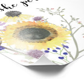 Desondanks hield ze vast aan Calligrafie Quote Foto Afdruk (Hoek)