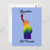 Desondanks hield ze vol met protestante LGBT-Brief Briefkaart (Voorkant / Achterkant)