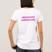 Desondanks volhardde ze T-shirt (Achterkant)