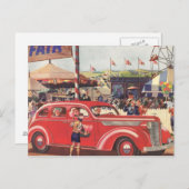 Desoto-Briefkaart uit 1940 Briefkaart (Voorkant / Achterkant)