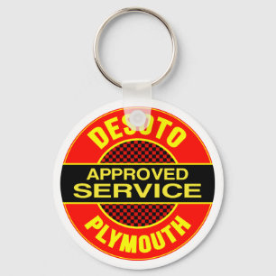 DeSoto-dienstteken Sleutelhanger