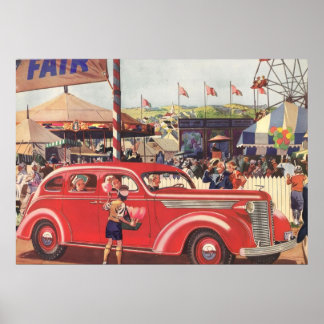 Desoto-Poster uit 1940 Poster
