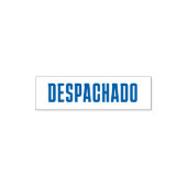 Despachado Spaanse Custom Zelfinking Stempel (Design)