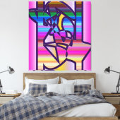 Despair and Sadness 1 Canvas Afdruk (Insitu (Slaapkamer))