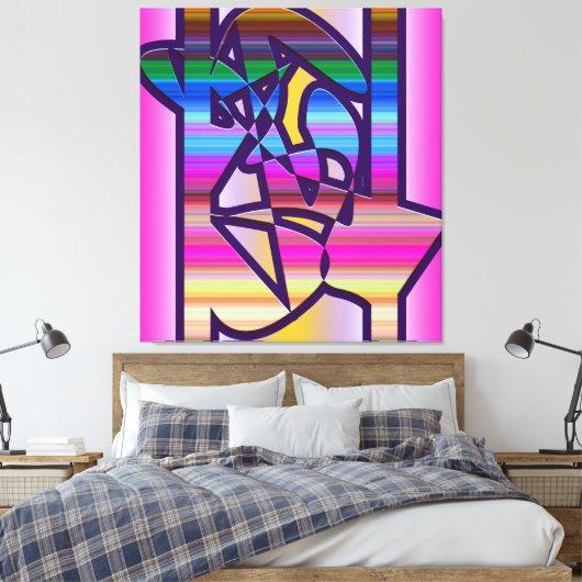 Despair and Sadness 1 Canvas Afdruk (Insitu (Slaapkamer))