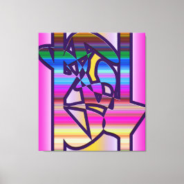 Despair and Sadness 1 Canvas Afdruk