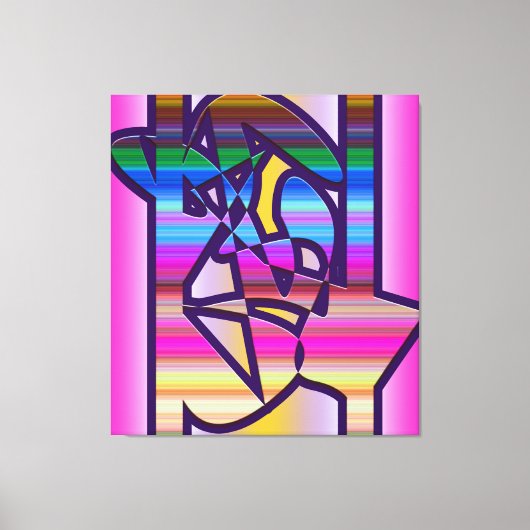 Despair and Sadness 1 Canvas Afdruk (Voorkant)