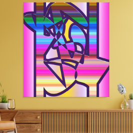 Despair and Sadness 1 Canvas Afdruk