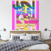 Despair and Sadness 3 Canvas Afdruk (Insitu (Slaapkamer))