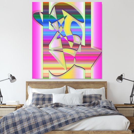 Despair and Sadness 3 Canvas Afdruk (Insitu (Slaapkamer))