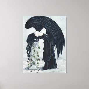 Despair Gothic Angel Sad Canvas Print