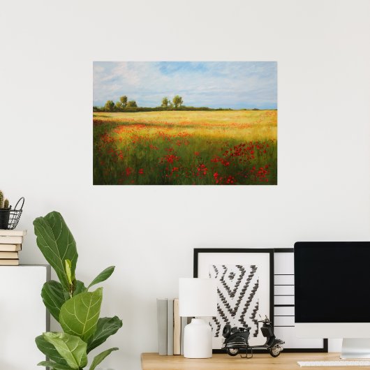 Despearted Wanting Poster (Thuiskantoor)