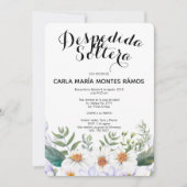 Despedida de Soltera-uitnodiging, En español Kaart (Voorkant)