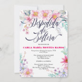 Despedida de Soltera-uitnodiging, En español Kaart (Voorkant)