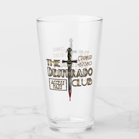 Desperado Club Glas (Voorkant)