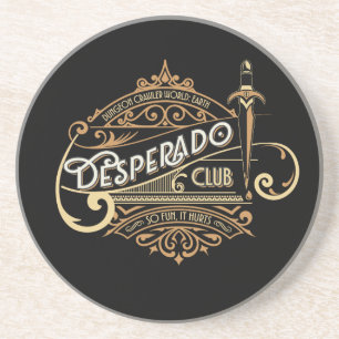 Desperado Club Logo Dungeon Crawler World: Aarde Zandsteen Onderzetter