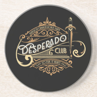 Desperado Club Logo Dungeon Crawler World: Aarde Zandsteen Onderzetter
