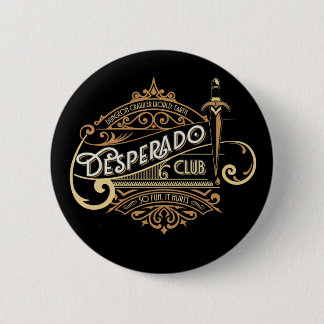 Desperado Club Logo Dungeon Crawler World: Earth Ronde Button 5,7 Cm