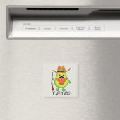 Desperado Despercado Avocado Cowboy Grappige Bandi Magneet (Insitu (Vaatwasser))