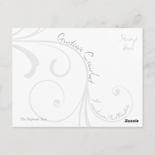 Desperate Man Briefkaart (Achterkant)