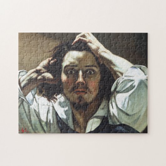 Desperate Man door Gustave Courbet Legpuzzel (Horizontaal)