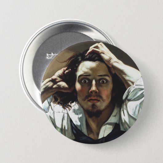 Desperate Man Ronde Button 7,6 Cm (Voorkant /achterkant)