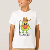 Despercado Desperado Cowboy Funny Avocado T-shirt (Voorkant)