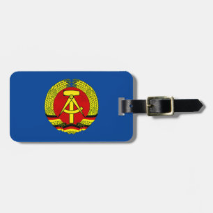 Dessau, DDR, Dessau, Duitsland (Oost-Duitse Ossi) Bagagelabel