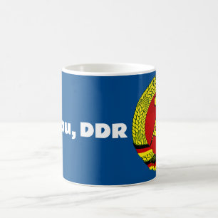 Dessau, DDR, Dessau, Duitsland (Oost-Duitse Ossi) Koffiemok