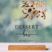 Dessert Bar Acryl teken Acryl Bord