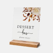 Dessert Bar Acryl teken Bord (Hoek)
