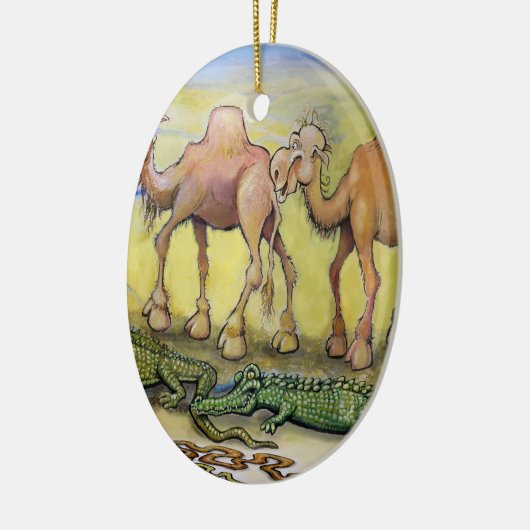 Dessert Beasts Keramisch Ornament (Links)