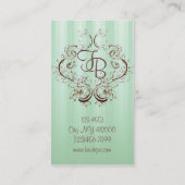 Dessert Cafe catering  Cupcake Bakkerij Visitekaartje (Achterkant)