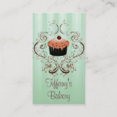 Dessert Cafe catering  Cupcake Bakkerij Visitekaartje (Voorkant)