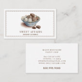 dessert cateraar visitekaartje (Voorkant / Achterkant)