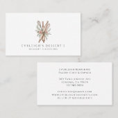 Dessert Cateraar Waterverf Bakkerspullen Visitekaartje (Voorkant / Achterkant)